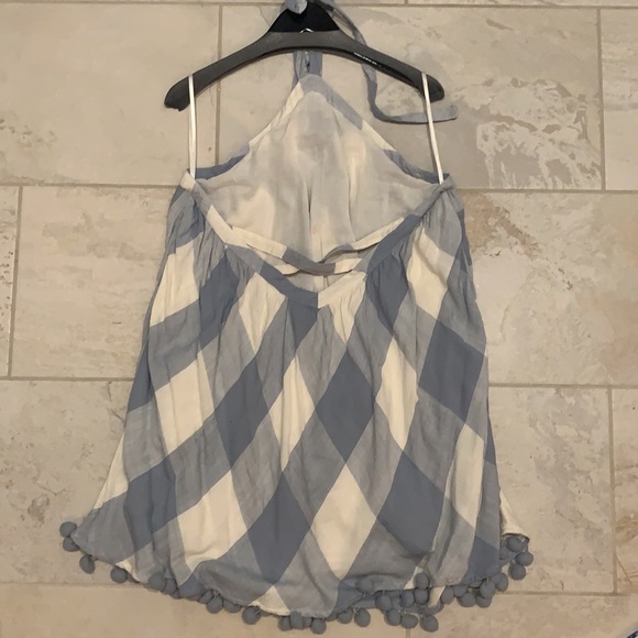 TULAROSA HOLDEN DRESS IN BLUE COTTAGE - Picture 7 of 10